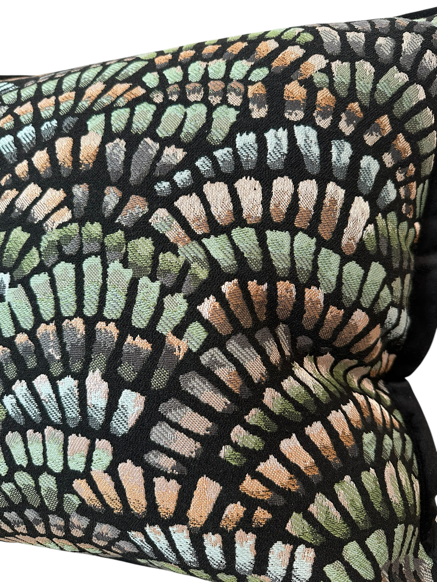 Green Textured Accent Cushion Cover