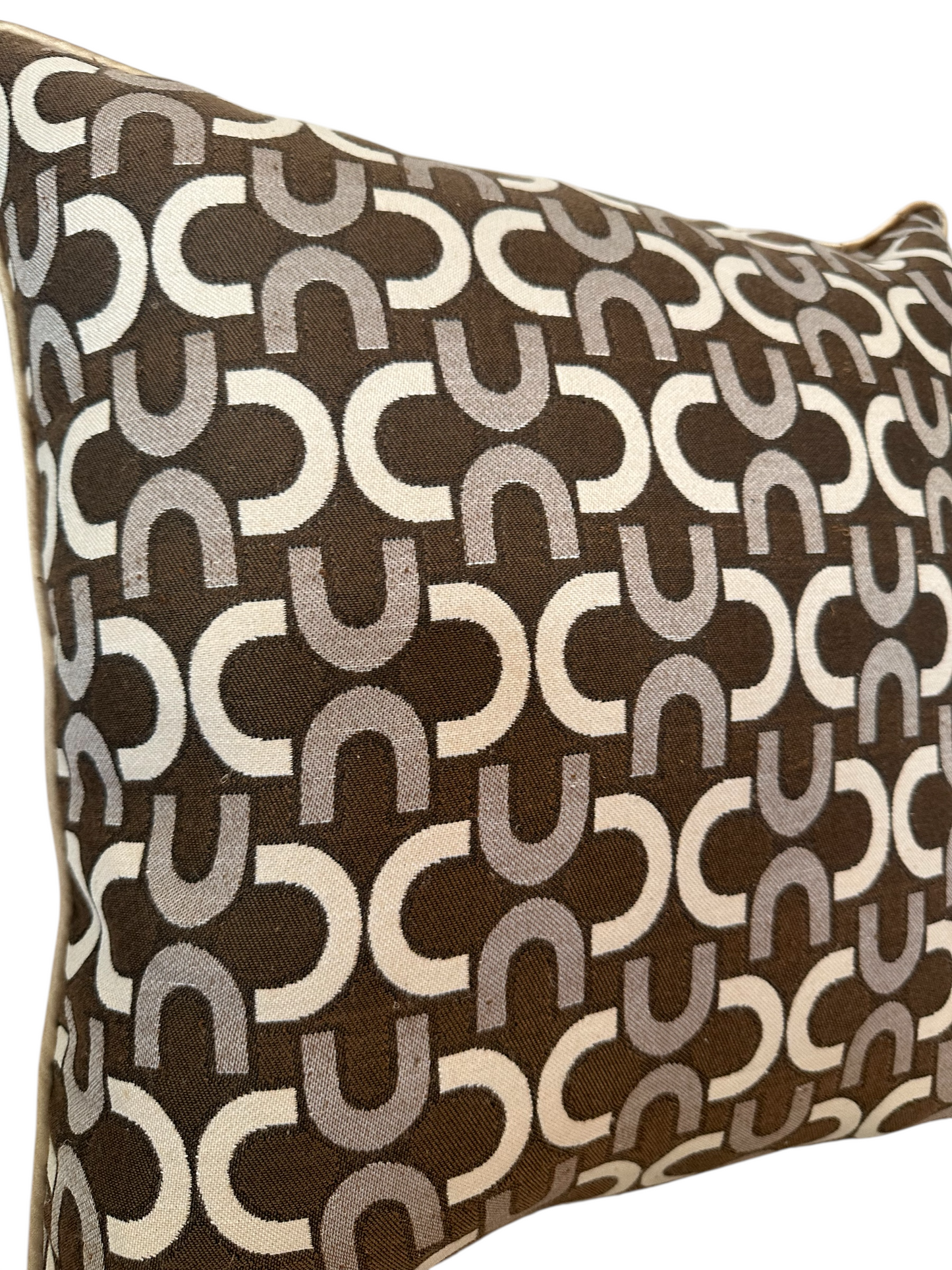 Warm Brown Decorative Cushion Cover